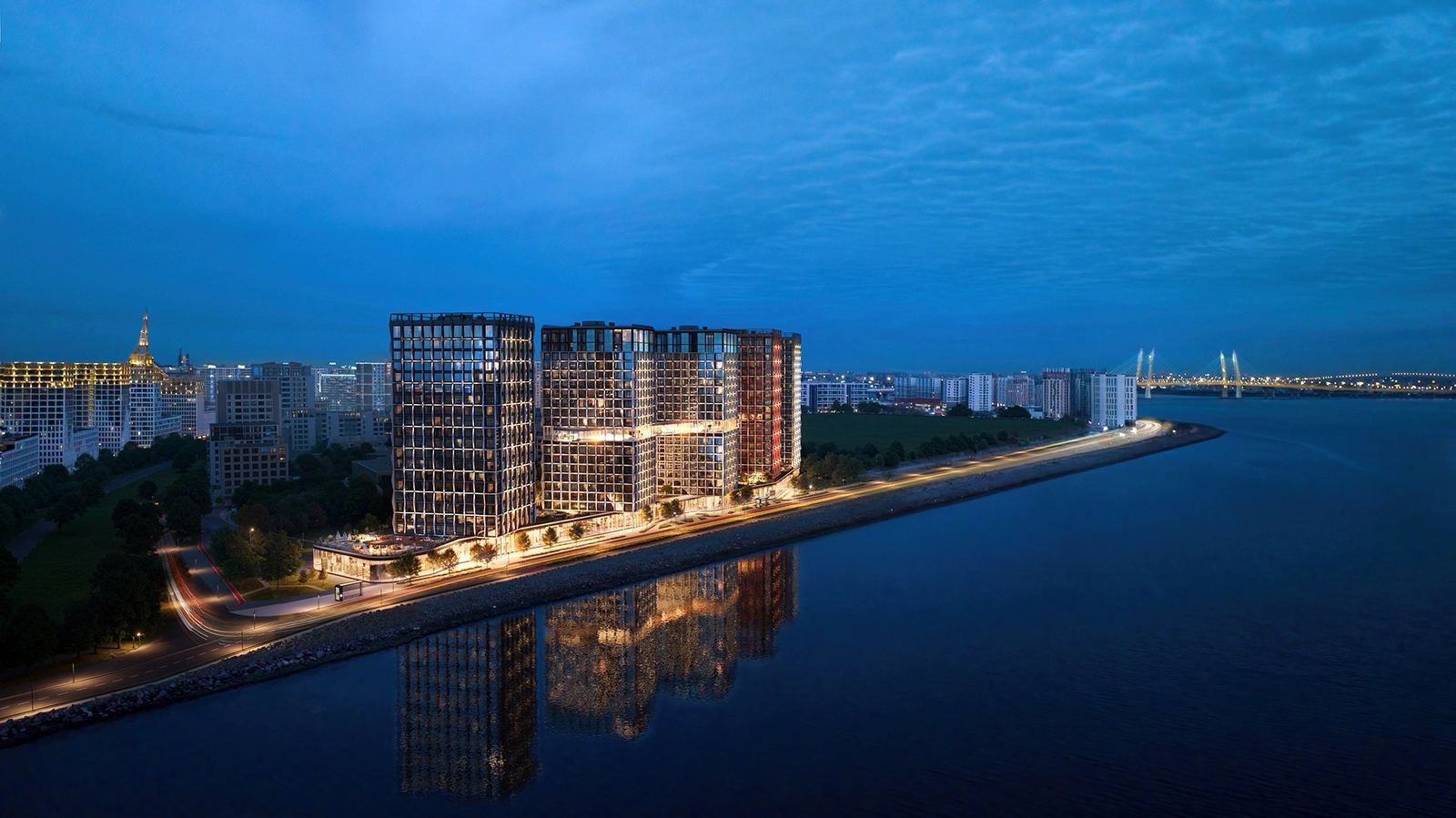 BASHNI ELEMENT, Санкт-Петербург, Невская губа, участок 12 (намыв Васильевского острова)